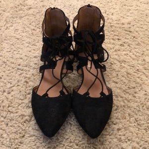 American Eagle Lace Up Flats